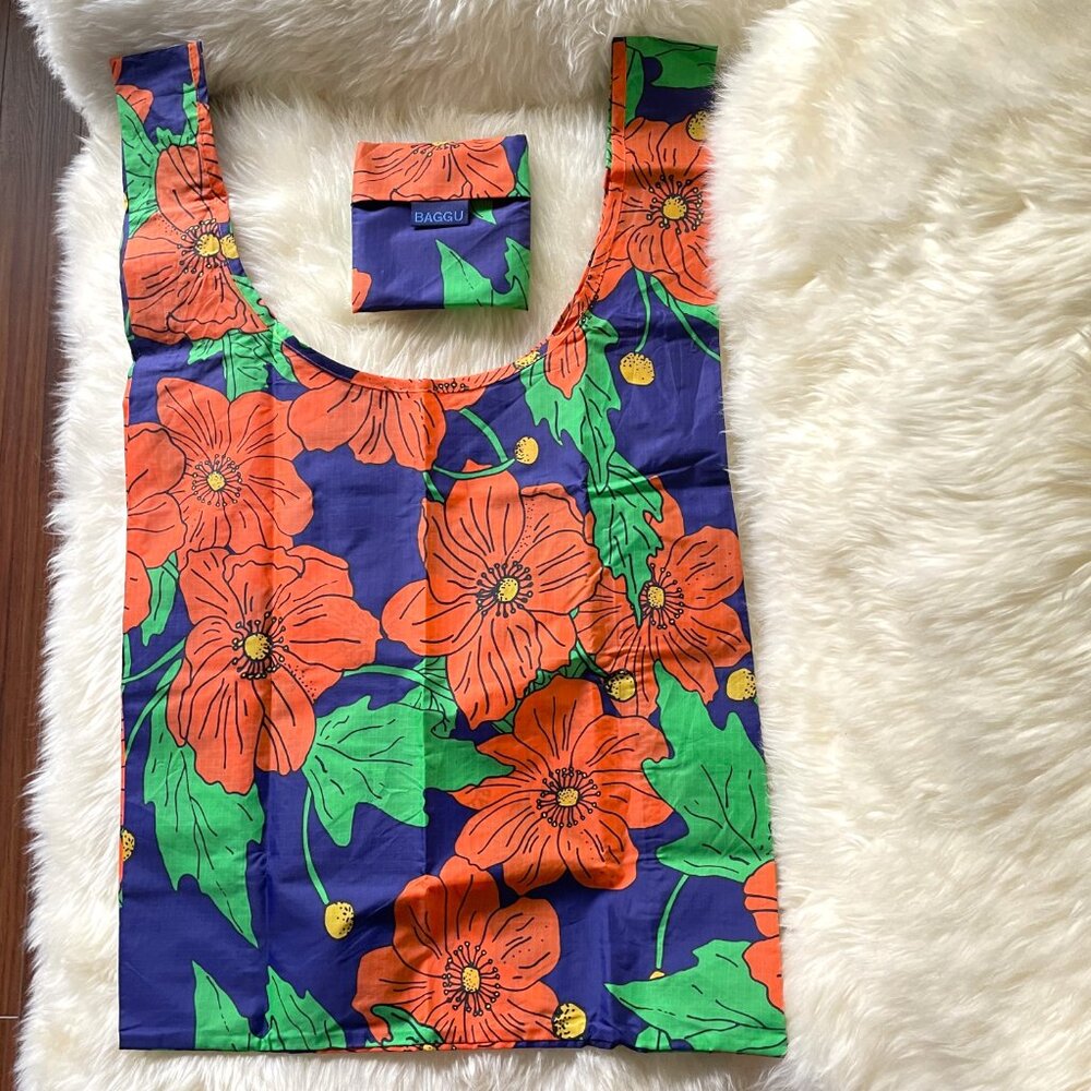 NWT Standard Baggu - Wild Poppy - Picture 4 of 6